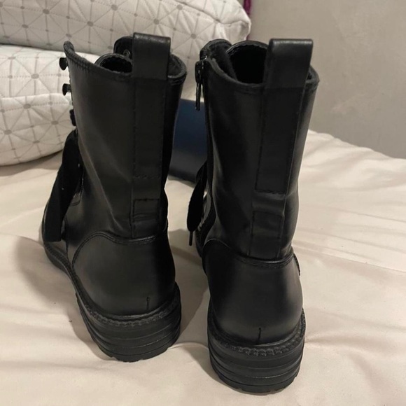 Ankle combat boots - Picture 2 of 4